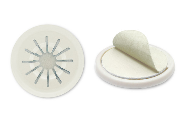 Θήκες CD, διαμέτρου 30 mm, λευκές