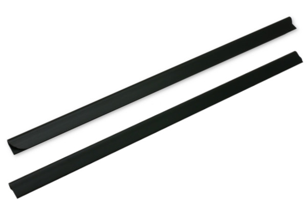 Ράγες σύσφιξης, υποδοχή 3-4 mm, μαύρες