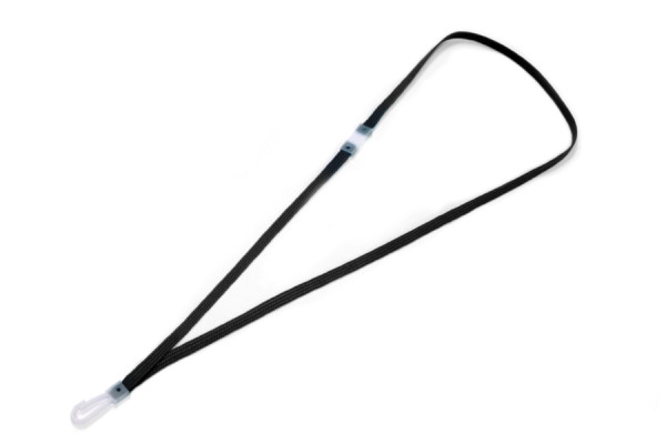 Κορδόνια λαιμού / Lanyards, 450 mm, μαύρα