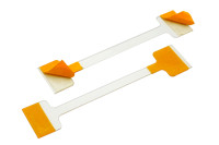 Wobblers ραφιών<BR> από πλαστικό, <BR>75 mm, διαφανή, <BR>με 2 αυτοκόλλητες επιφάνειες